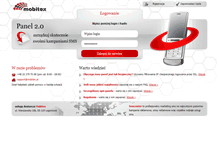 Tablet Screenshot of panel.smscenter.pl